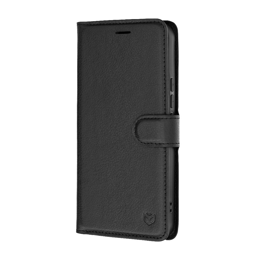 Hoes voor Xiaomi 17T, Techsuit, Leather Folio, Zwart