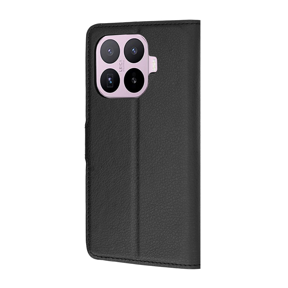 Hoes voor Xiaomi 17T, Techsuit, Leather Folio, Zwart