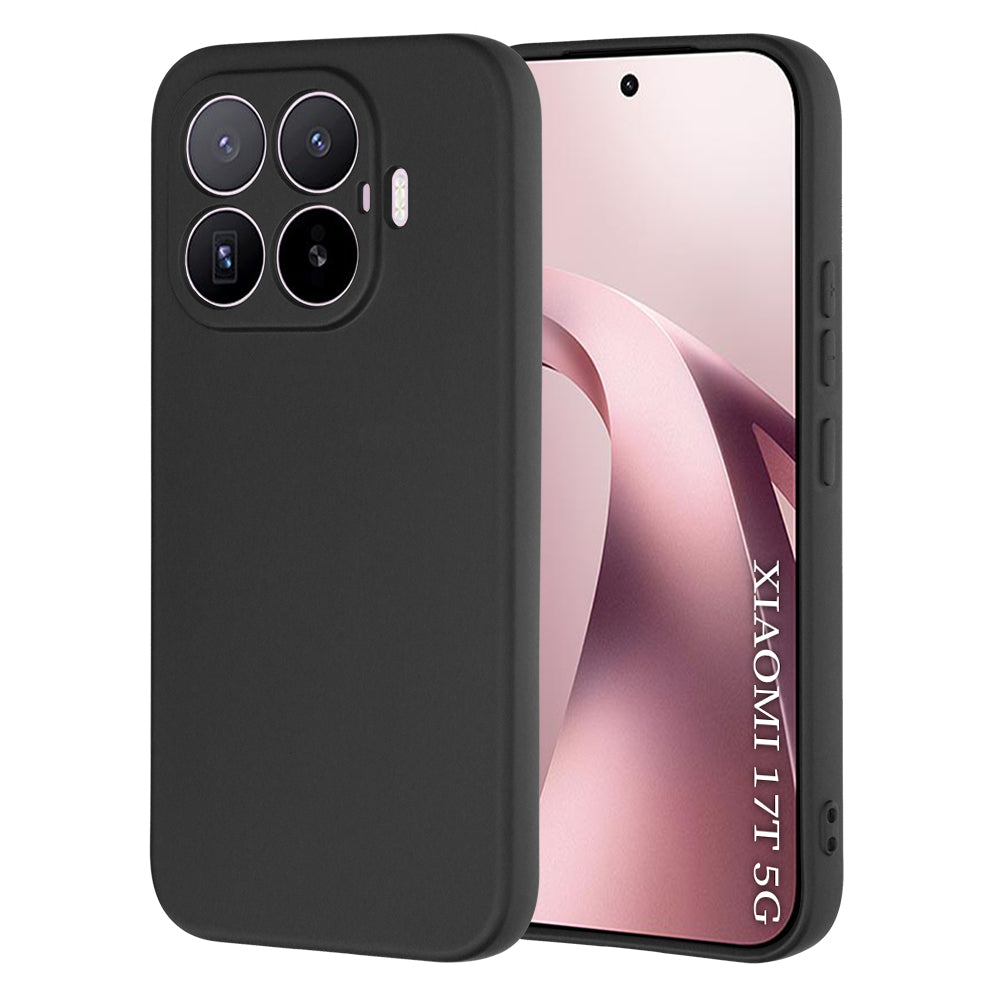 Hoes voor Xiaomi 17T, Techsuit, SoftFlex, Zwart