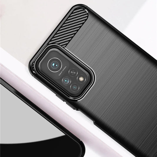 Hoes voor Xiaomi Mi 10T 5G / 10T Pro 5G, Techsuit, Carbon, Zwart