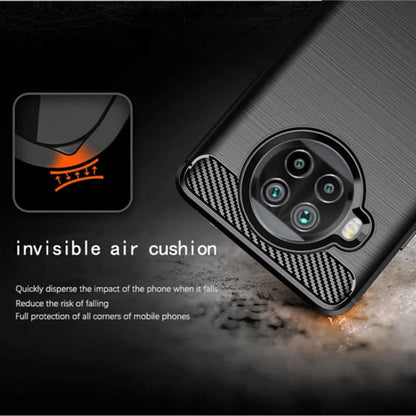 Hoes voor Xiaomi Mi 10T Lite 5G, Techsuit, Carbon, Zwart