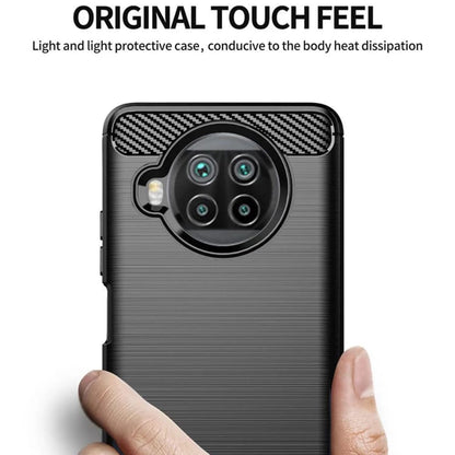 Hoes voor Xiaomi Mi 10T Lite 5G, Techsuit, Carbon, Zwart
