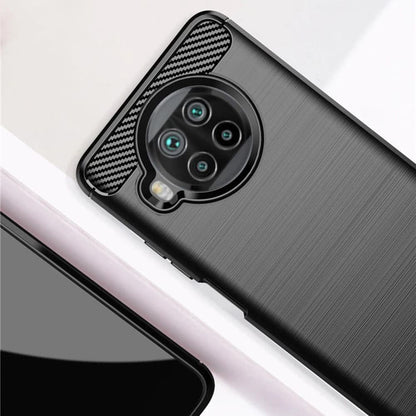 Hoes voor Xiaomi Mi 10T Lite 5G, Techsuit, Carbon, Zwart