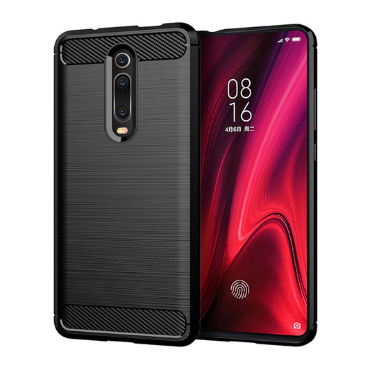 Hoes voor Xiaomi Mi 9T Pro / 9T / Redmi K20 Pro / K20, Techsuit, Carbon, Zwart