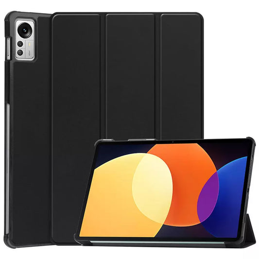Hoes voor Xiaomi Pad 5 Pro 12.4, Techsuit, FoldPro, Zwart