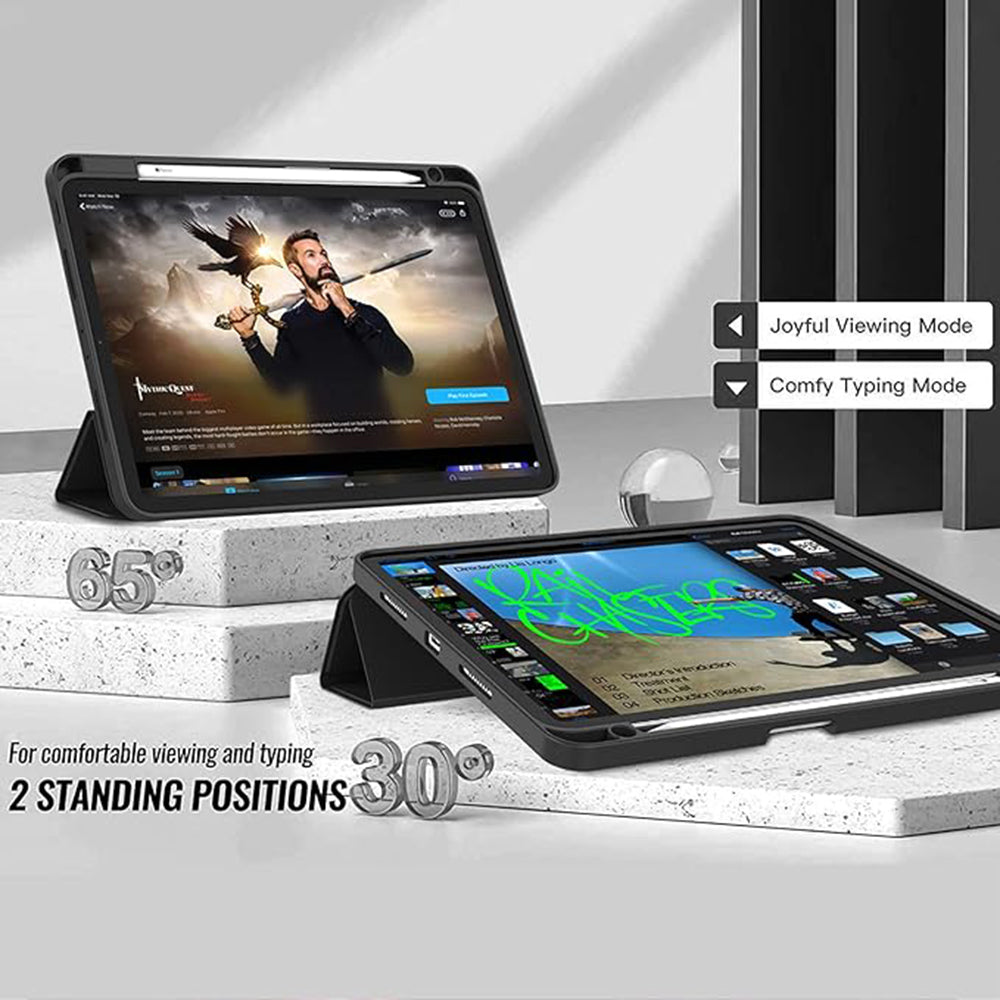 Case for Xiaomi Pad 6 / 6 Pro, Techsuit, Flex Trifold, Gray