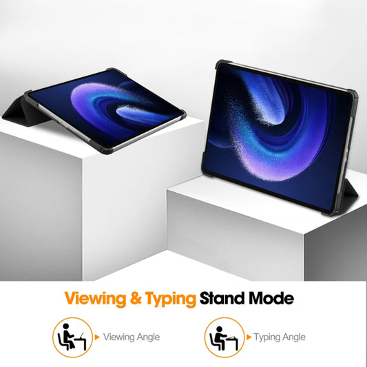 Hoes voor Xiaomi Pad 6 / 6 Pro, Techsuit, FoldPro, Zwart