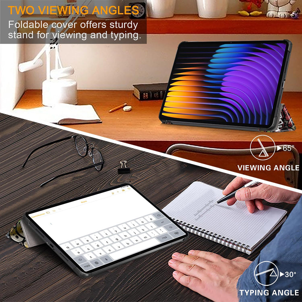 Hoes voor Xiaomi Pad 7 / 7 Pro, Techsuit, FoldPro Galaxy, Multicolor
