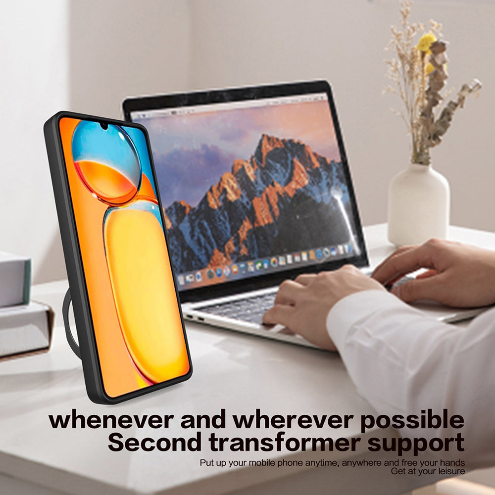 Hoes voor Xiaomi Poco C65 / Redmi 13C, Techsuit, CamGuard Pro, Zwart