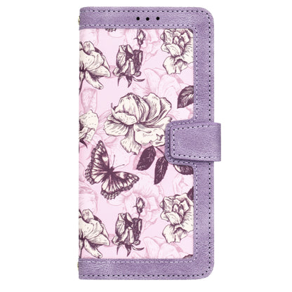 Hoes voor Xiaomi Poco C65 / Redmi 13C, Techsuit, FlipCraft, Paars