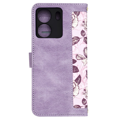 Hoes voor Xiaomi Poco C65 / Redmi 13C, Techsuit, FlipCraft, Paars