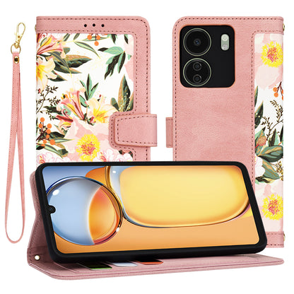 Case for Xiaomi Poco C65 / Redmi 13C, Techsuit, FlipCraft, Pink