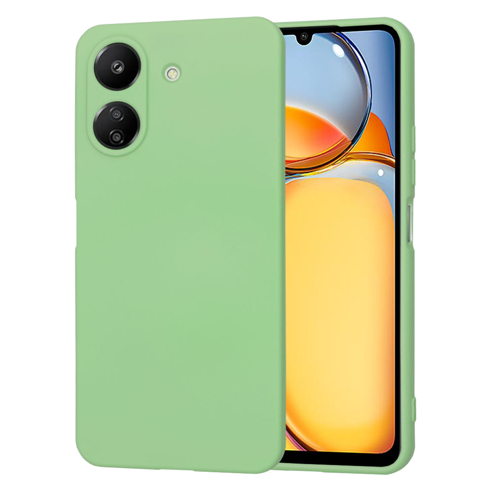 Hoes voor Xiaomi Poco C65 / Redmi 13C, Techsuit, SoftFlex, Lichtgroen