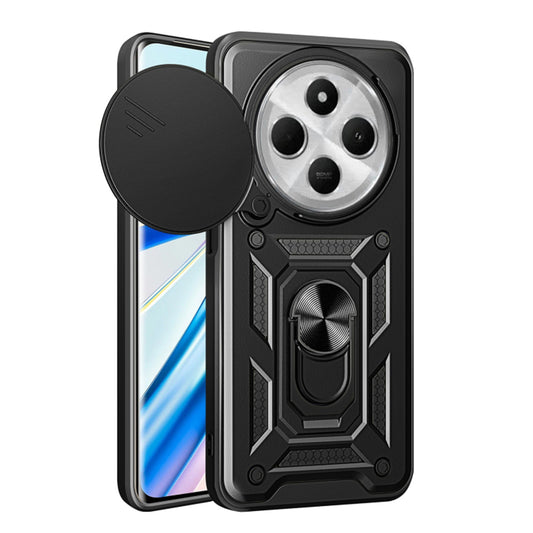 Hoes voor Xiaomi Poco C75 / Redmi 14C, Techsuit, CamShield, Zwart
