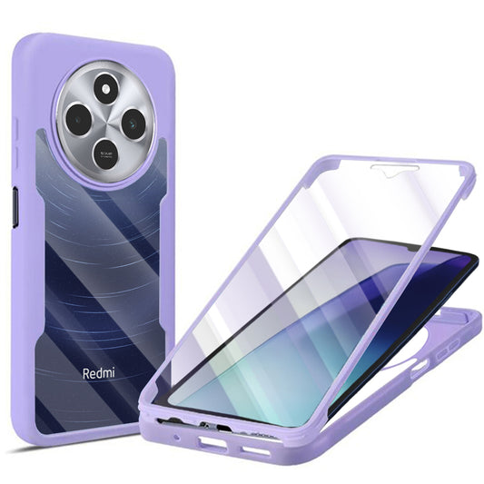 Hoes voor Xiaomi Poco C75 / Redmi 14C, Techsuit, ColorVerse 360, Paars