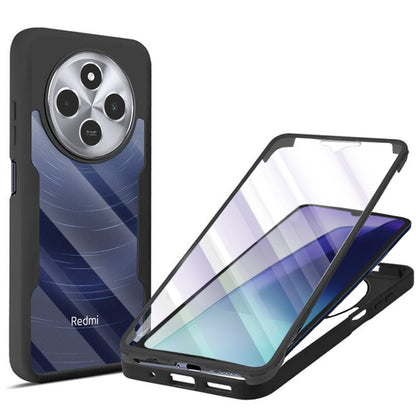 Hoes voor Xiaomi Poco C75 / Redmi 14C, Techsuit, ColorVerse 360, Zwart