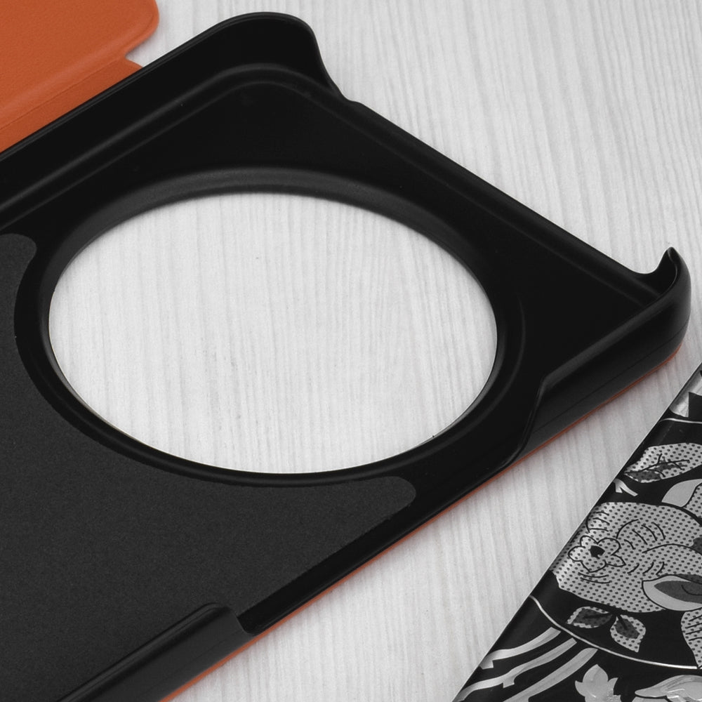 Hoesje voor Xiaomi Poco C75 / Redmi 14C, Techsuit, eFold, Oranje