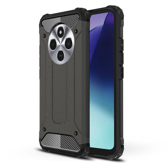 Hoes voor Xiaomi Poco C75 / Redmi 14C, Techsuit, Hybrid Armor, Zwart
