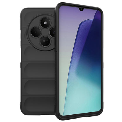 Hoes voor Xiaomi Poco C75 / Redmi 14C, Techsuit, Magic Shield, Zwart