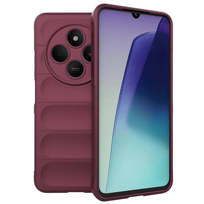 Hoes voor Xiaomi Poco C75 / Redmi 14C, Techsuit, Magic Shield, Bordeaux