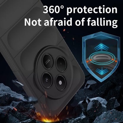 Hoes voor Xiaomi Poco C75 / Redmi 14C, Techsuit, Magic Shield, Bordeaux
