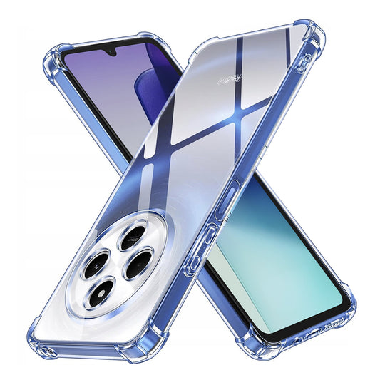 Hoes voor Xiaomi Poco C75 / Redmi 14C, Techsuit, Schokbestendig Transparant, Helder