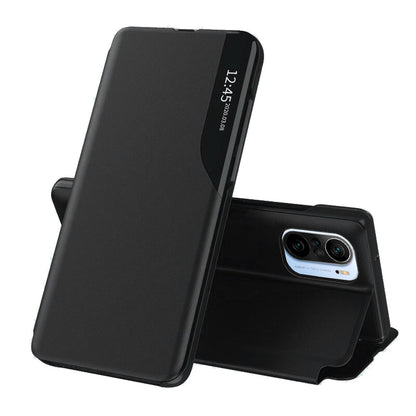 Hoes voor Xiaomi Poco F3 / Mi 11i, Techsuit, eFold, Zwart