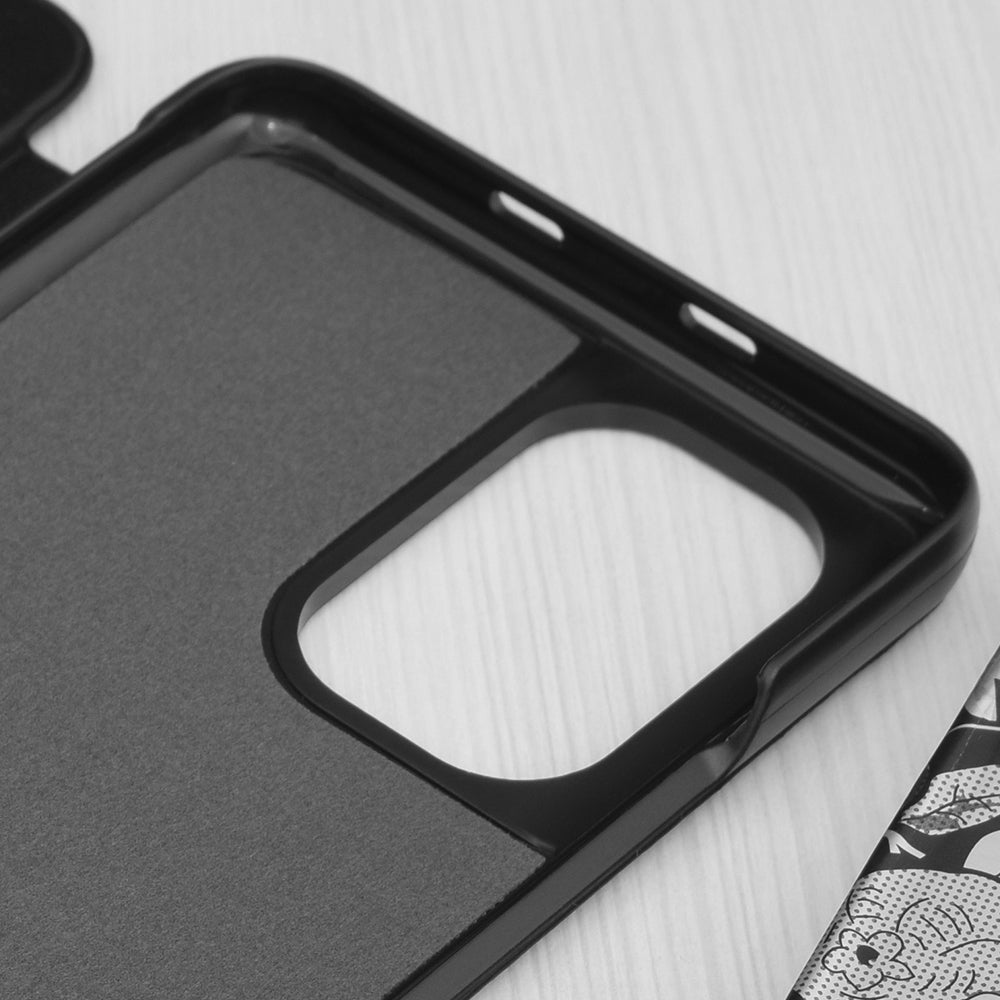 Hoes voor Xiaomi Poco F3 / Mi 11i, Techsuit, eFold, Zwart