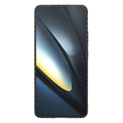 Hoes voor Xiaomi Poco F6 Pro, Techsuit, Carbonite FiberShell, Zwart
