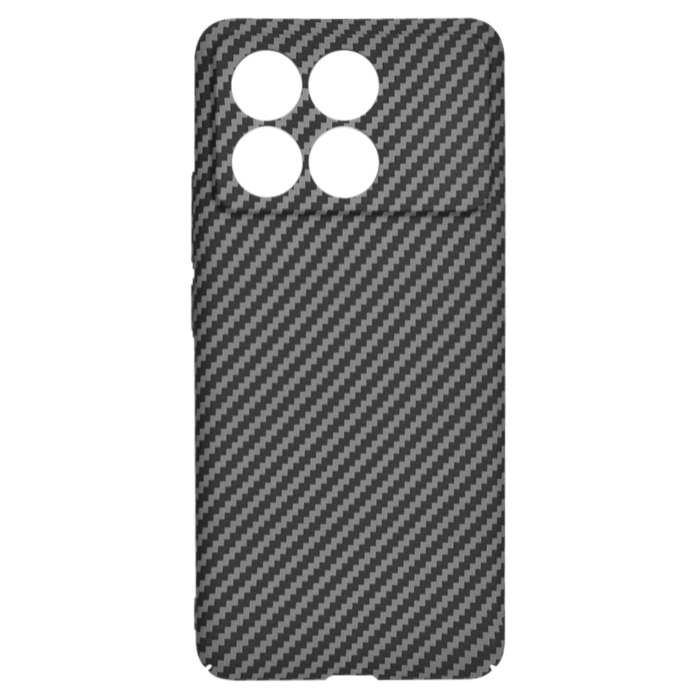 Hoes voor Xiaomi Poco F6 Pro, Techsuit, Carbonite FiberShell, Zwart