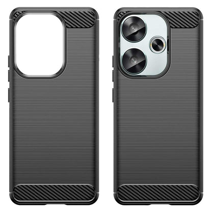 Hoes voor Xiaomi Poco F6, Techsuit, Carbon, Zwart