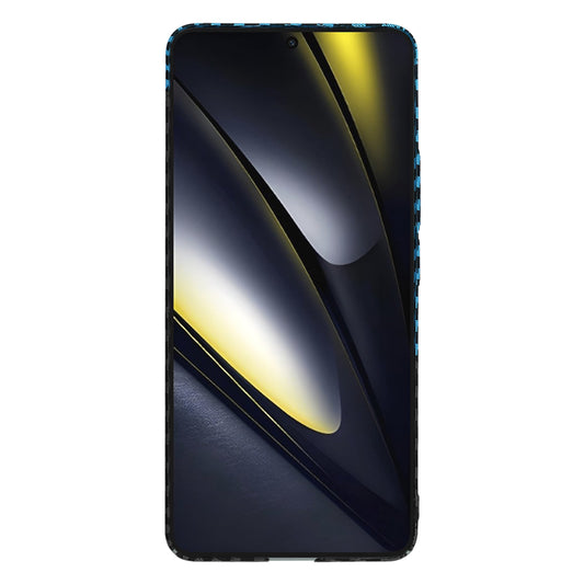 Hoes voor Xiaomi Poco F6, Techsuit, Carbonite FiberShell, Blauw