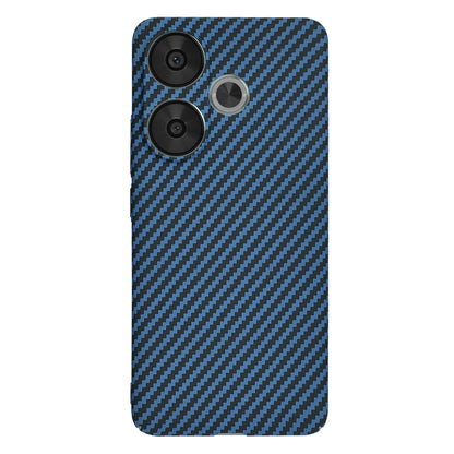 Hoes voor Xiaomi Poco F6, Techsuit, Carbonite FiberShell, Turkoois
