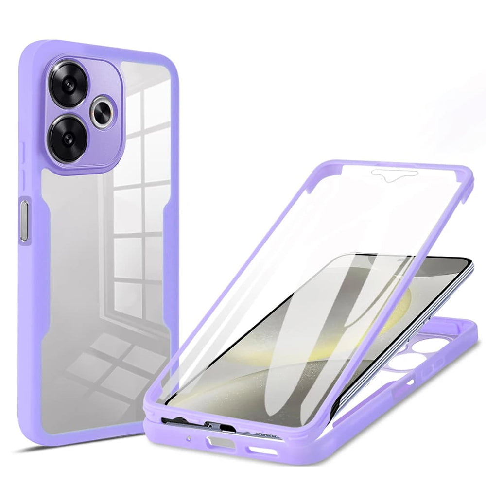 Hoes voor Xiaomi Poco F6, Techsuit, ColorVerse 360, Paars