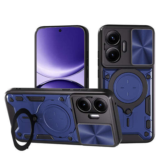 Hoes voor Xiaomi Poco F7, Techsuit, CamGuard Pro, Blauw