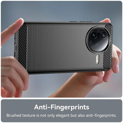 Hoes voor Xiaomi Poco F7 Ultra, Techsuit, Carbon, Zwart