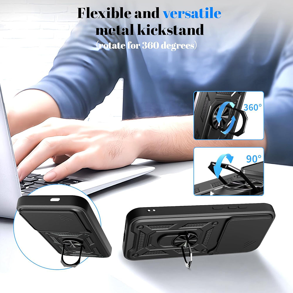 Case for Xiaomi Poco F8 Pro, Techsuit, CamShield, Blue