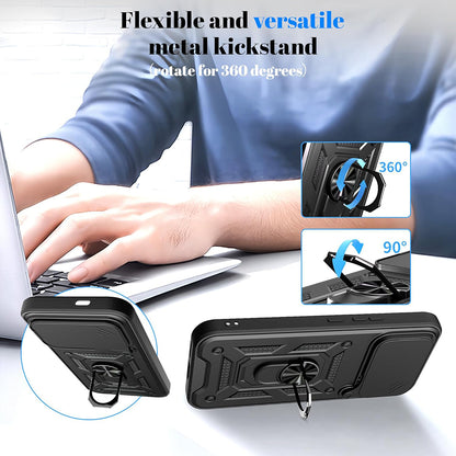 Hoes voor Xiaomi Poco F8 Ultra, Techsuit, CamShield, Blauw