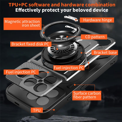 Hoes voor Xiaomi Poco F8 Ultra, Techsuit, RuggedCam, Zwart