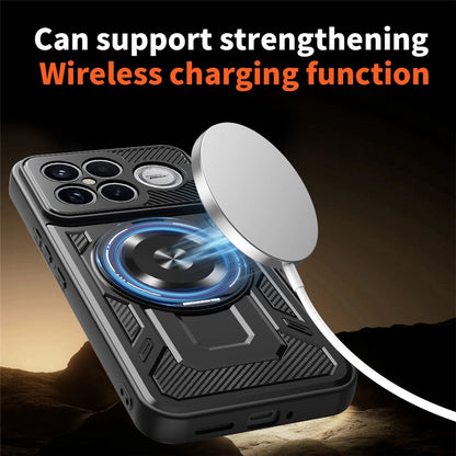 Hoes voor Xiaomi Poco F8 Ultra, Techsuit, RuggedCam, Zwart