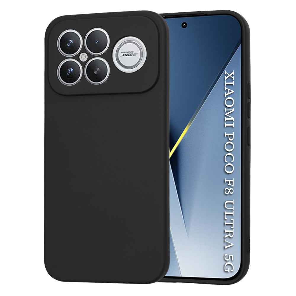 Hoes voor Xiaomi Poco F8 Ultra, Techsuit, SoftFlex, Zwart