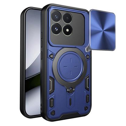 Hoes voor Xiaomi Poco F9 Pro, Techsuit, CamGuard Pro, Blauw