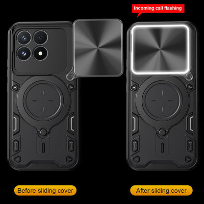 Hoes voor Xiaomi Poco F9 Pro, Techsuit, CamGuard Pro, Blauw
