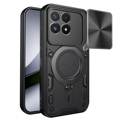 Telefoonhoesje voor Xiaomi Poco F9 Pro, Techsuit, CamGuard Pro, zwart