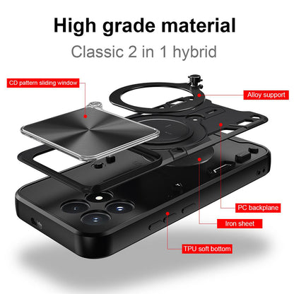 Telefoonhoesje voor Xiaomi Poco F9 Pro, Techsuit, CamGuard Pro, zwart