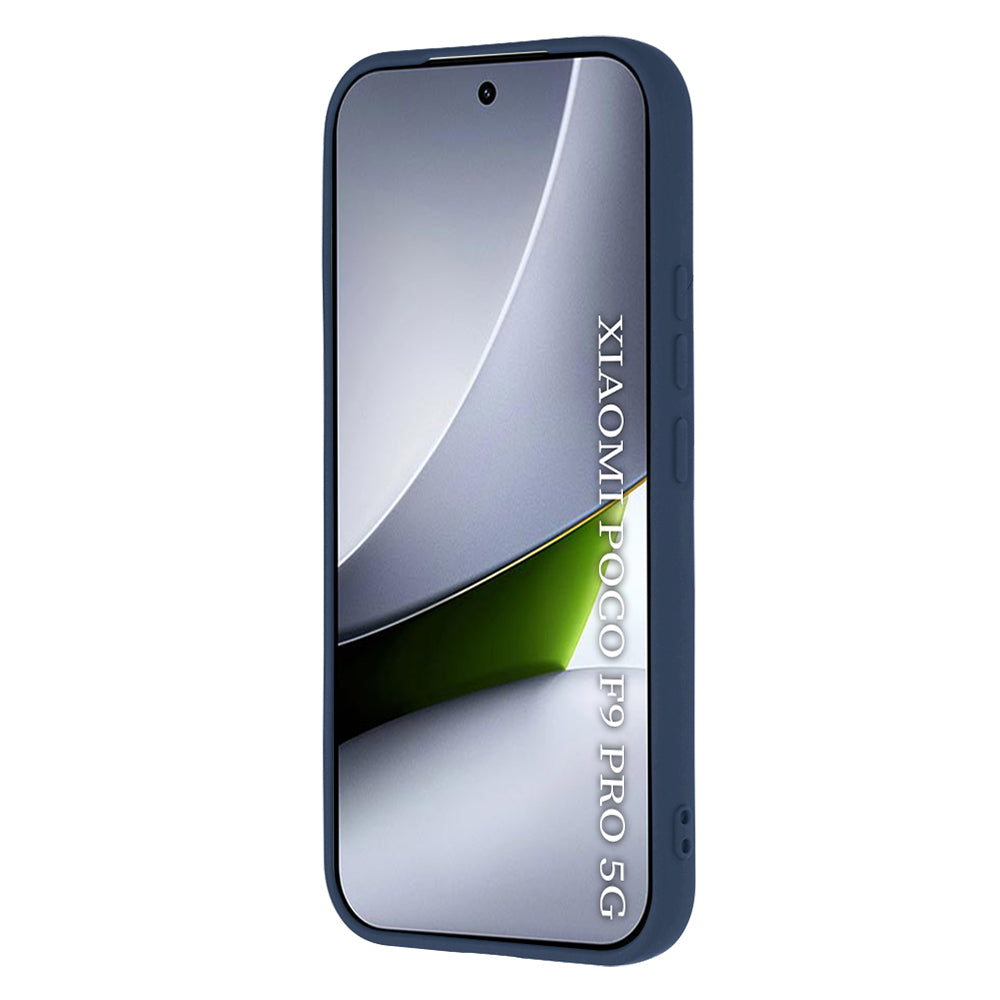 Telefoonhoesje voor Xiaomi Poco F9 Pro, Techsuit, SoftFlex, marineblauw