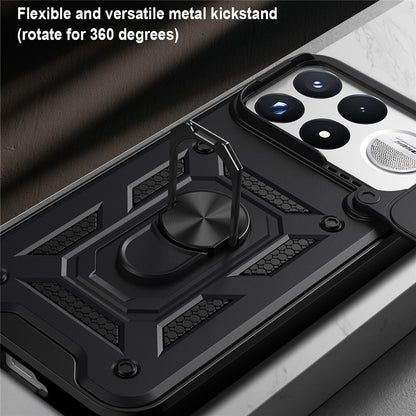 Telefoonhoesje voor Xiaomi Poco F9 Ultra, Techsuit, CamShield, zwart