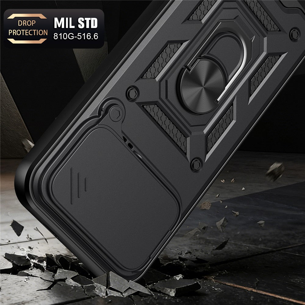 Telefoonhoesje voor Xiaomi Poco F9 Ultra, Techsuit, CamShield, zwart