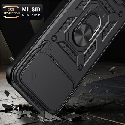 Telefoonhoesje voor Xiaomi Poco F9 Ultra, Techsuit, CamShield, zwart