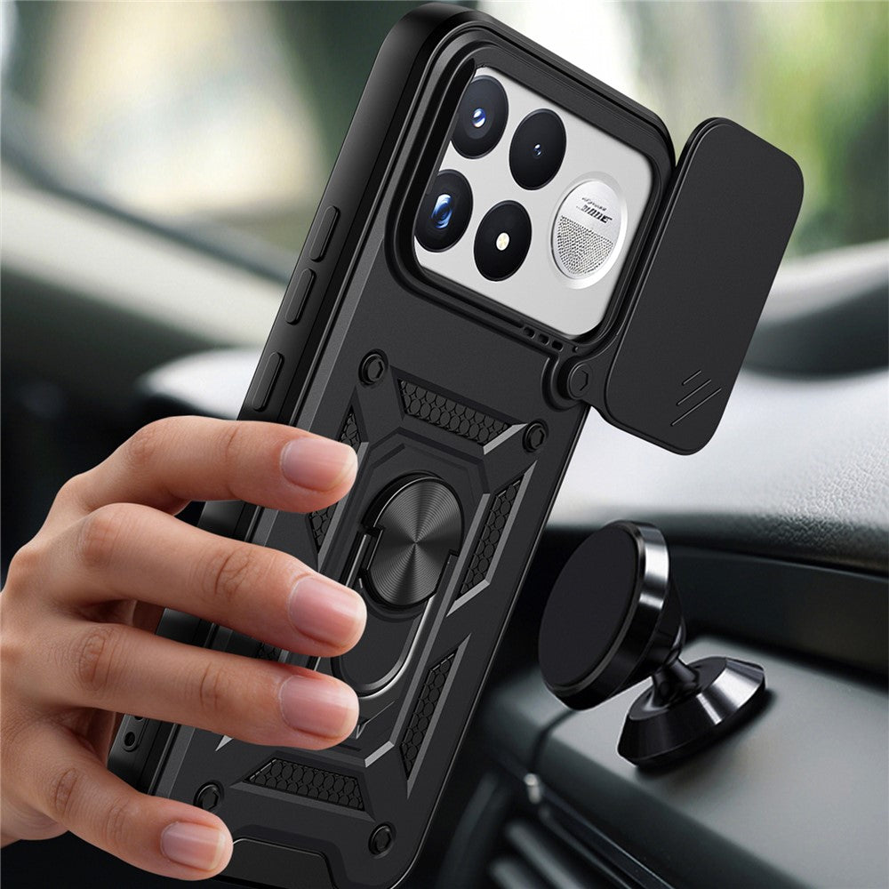 Telefoonhoesje voor Xiaomi Poco F9 Ultra, Techsuit, CamShield, zwart